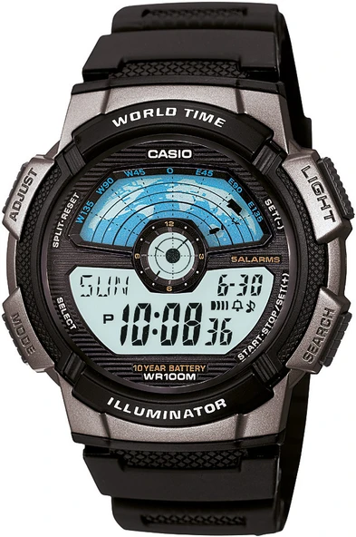 AE-1100W-1AVDF ERKEK KOL SAATİ ürün görseli 1