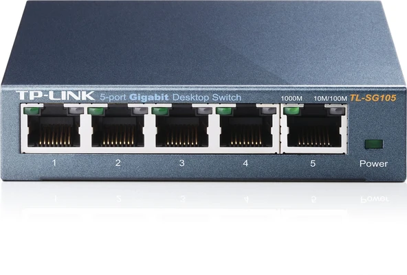 TP-LINK TL-SG105 5 PORT SWITCH ürün görseli 1