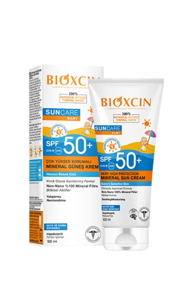 Bioxcin Sun Care Baby Minarel Güneş Kremi SPF50+ 100 ml ürün görseli 1