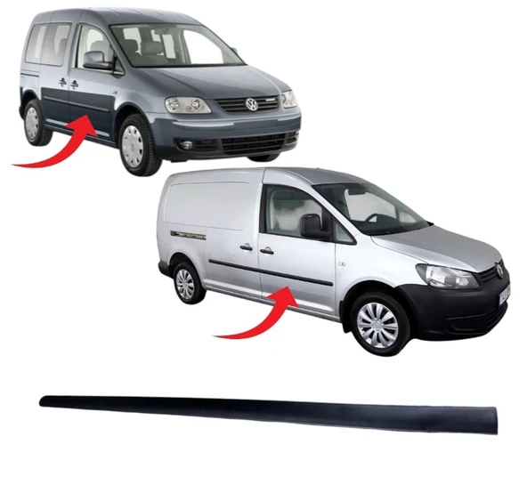 Vw Caddy Kapı Çıtası Ön Sağ 2005-2015 2K0853516E 9B9 ürün görseli 1