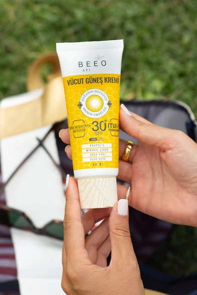 Bee'o Vücut SPF50 Güneş Kremi 80 ml - Resim 2