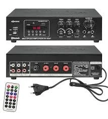 Nwork Av-400t Anfi 100 Watt 220v Trafolu 2 Bölge Dijital Bluetooth Usb Sd ürün görseli 1