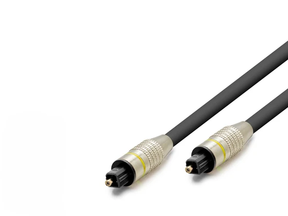 Fiber Optik Ses Kablosu 1.5 m Siyah HDX7804 ürün görseli 1