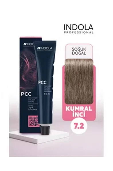 Indola PCC 7.2 Kumral İnci 60 ml Saç Boyası ürün görseli 1