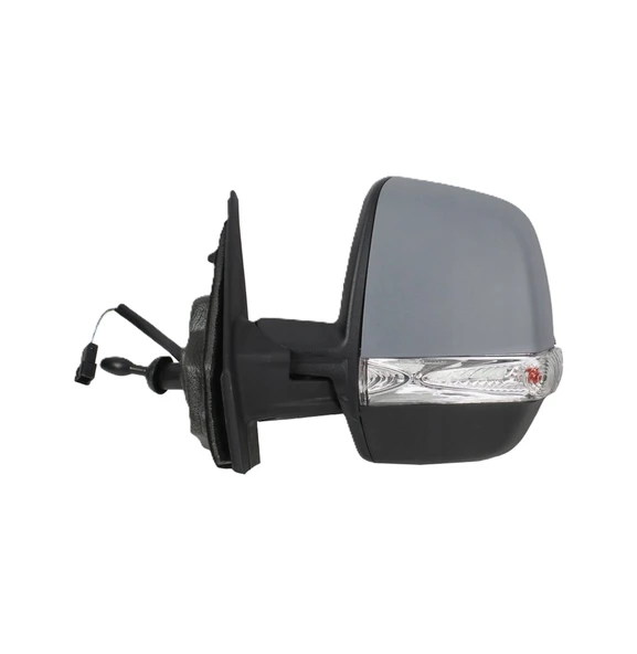 DIŞ DİKİZ AYNASI SOL DOBLO 11> OPEL COMBO 12>18 MEKANİK+SİNYALLİ+ASTARLI ürün görseli 1