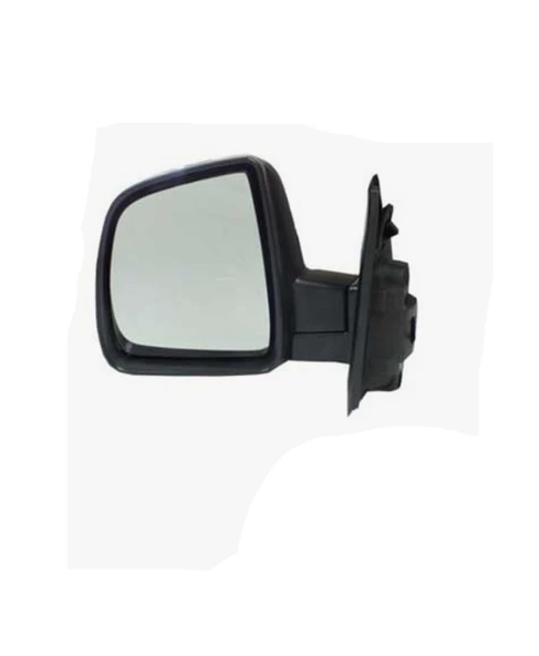 DIŞ DİKİZ AYNASI SOL DOBLO 11> ELEKTRİKLİ+SİNYALLİ+SİYAH KAPAKLI+TEK CAM+KONVEKS 6 FİŞ ürün görseli 1