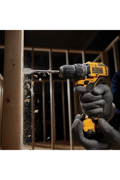 Dewalt Şarjlı Vidalama Makinesi Compact 12v 2ah Kit Dcd701d2-qw ürün görseli 1