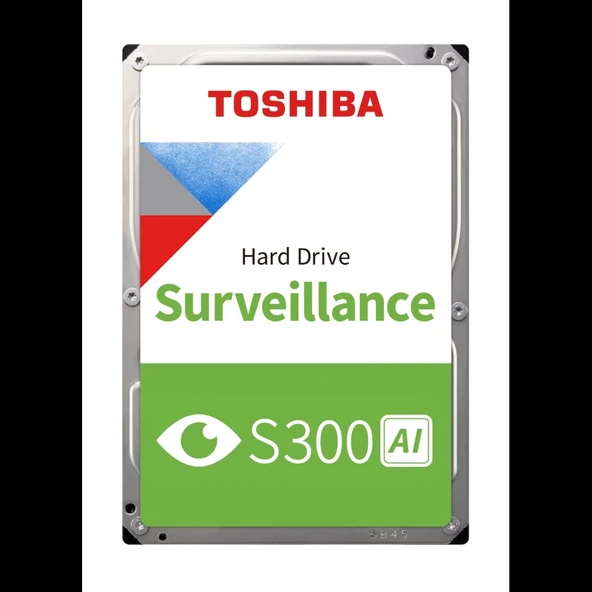 TOSHIBA S300 AI, MG11ACA16TE-V, 3.5", 16TB, 1024Mb 7200 Rpm, 7/24 Güvenlik HDD (Türkiye Distribütörü Garantili) ürün görseli 1