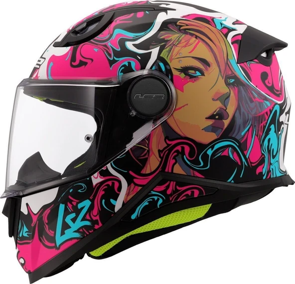 ÇOCUK KASK LS2 KID CYBERG MAT MOR ORJİNAL L ürün görseli 1