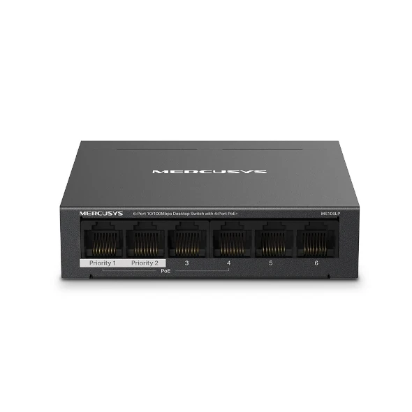 TP-LINK MS106LP 4 PORT 10/100 SWITCH ürün görseli 1