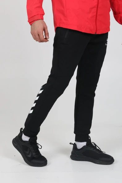Hummel Armin Pro Pamuklu Eşofman Altı Siyah ürün görseli 1