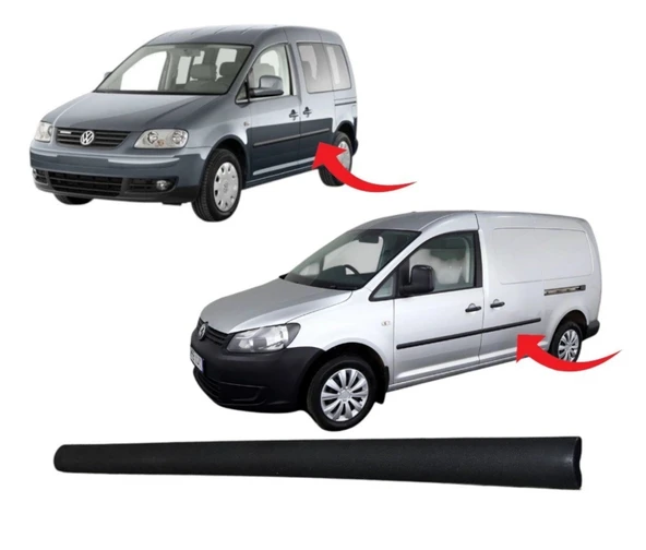 Vw Caddy Kapı Çıtası Arka Sol 2005-2015 2K0853535E 9B9 ürün görseli 1