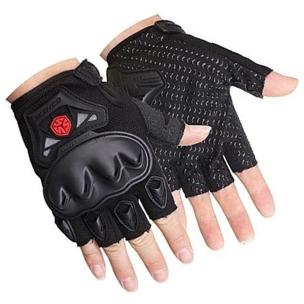 SCOYCO MC29D BLACK ELDİVEN - Resim 2