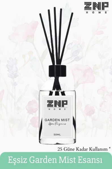 Gizli Bahçe | Çubuklu Oda Kokusu Esansiyel Uçucu Diffuser Garden Mist 50ml ürün görseli 1