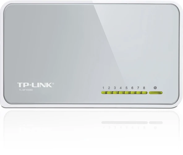 TP-LINK TL-SF1008D 8 PORT 10/100 SWITCH ürün görseli 1