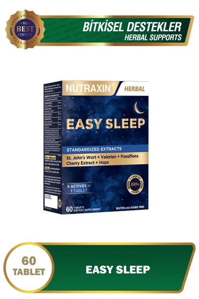 Nutraxin Easy Sleep 60 Tablet ürün görseli 1