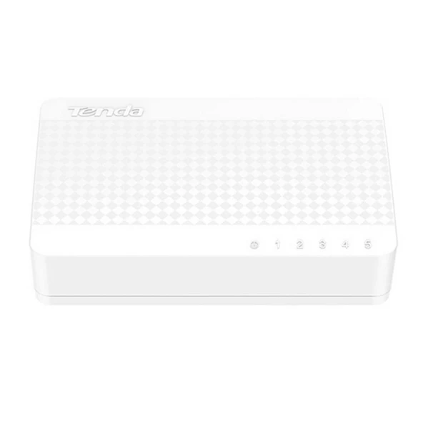Tenda S105 5 Port 10-100 Mbps Switch Plastik Kasa ürün görseli 1
