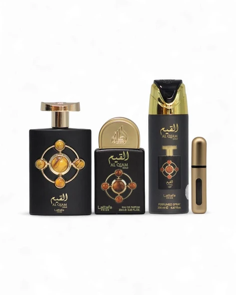 Lattafa Prıde Al Qıam Gold Gift Set ürün görseli 1
