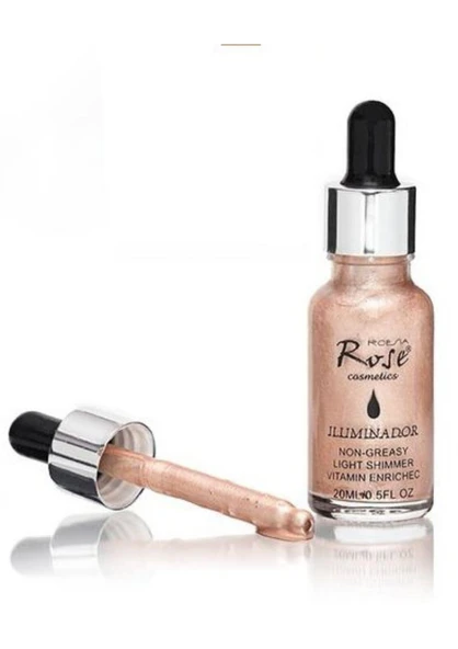 3B Trend Rose Sıvı Highlighter 20 ml No:2 - Işıltılı Likit Aydınlatıcı - Damlalıklı Aydınlatıcı ürün görseli 1