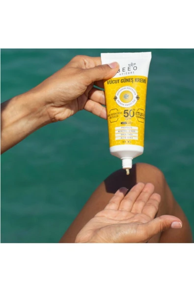 Bee'o Vücut SPF50 Güneş Kremi 80 ml 2 Adet - Resim 3