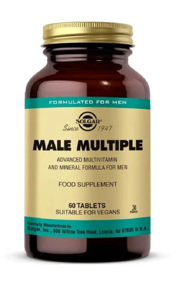 Solgar Male Multiple 60 Tablet ürün görseli 1