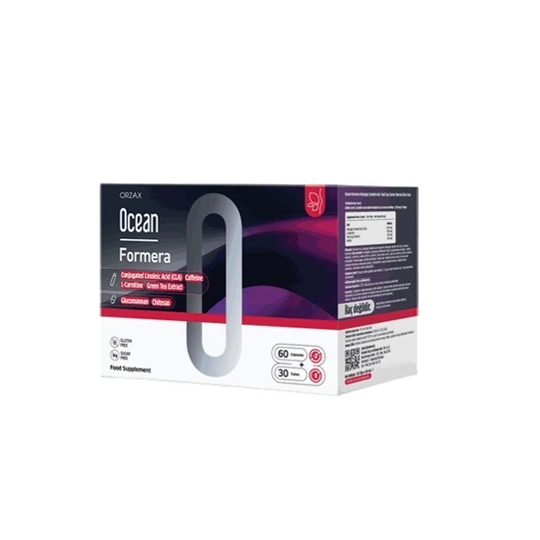Ocean Formera L-Karnitin 30 Tüp + Glukomannan 60 Kapsül ürün görseli 1