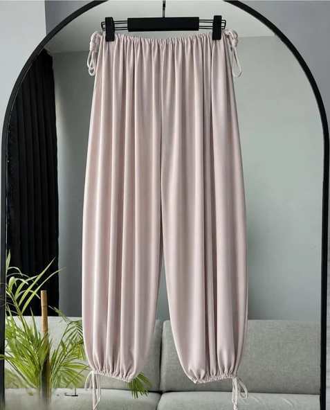 Modern Ayarlanabilir Şalvar Pantolon - Resim 2