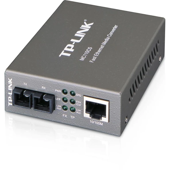 Omada Tp-Link MC110CS Megabit Fast Ethernet Medya Dönüştürücü ürün görseli 1