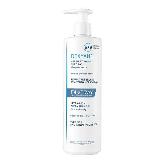 Ducray Dexyane Gel Nettoyant Ultra Rich Cleansing Gel 400 ml ürün görseli 1
