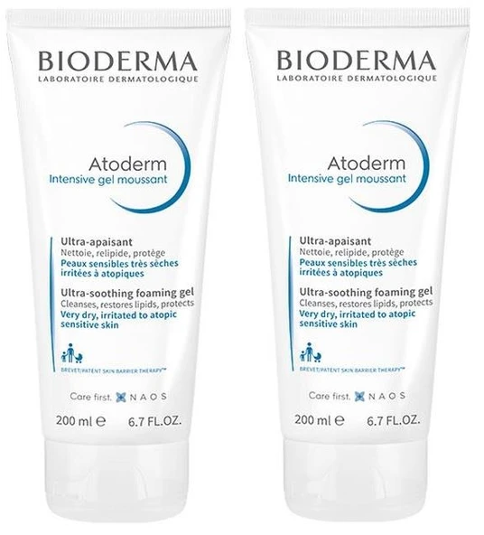Bioderma Atoderm Intensive Foaming Gel 200 ml 2 Adet ürün görseli 1