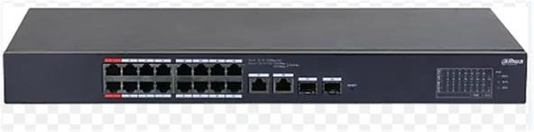 Dahua CS4218-16ET-135 16 Port 10-100-1000 Mbps Yönetilebilir Gigabit PoE Switch ürün görseli 1