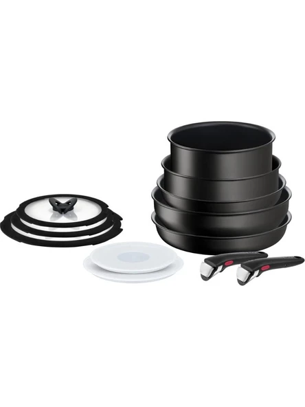Tefal Ingenio Exception Titanyum 6X 12 Parça Büyük Tava Tencere Seti ürün görseli 1