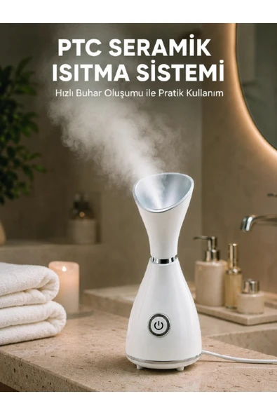 Nano İyonik Cilt Bakım Buhar Makinesi PTC Isıtma Sistemli ürün görseli 1