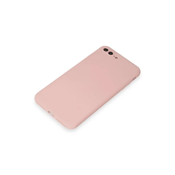 Apple İphone 7 Plus Kılıf First Silikon - Rose Gold - Resim 4