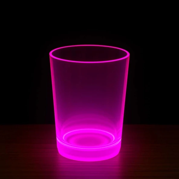 Partyglow Neon Pembe Bardak 8.5 X 10.5 Cm ürün görseli 1