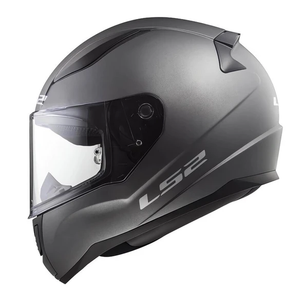 KAPALI KASK LS2 RAPID 2 MAT TITANIUM ORJİNAL M - Resim 2