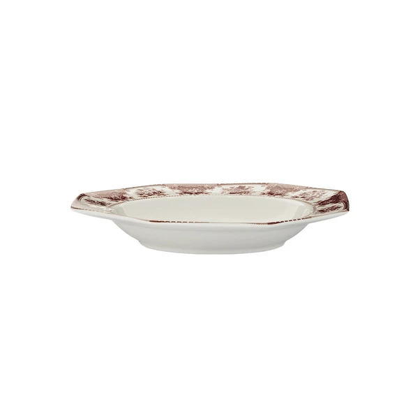 Evaliza Voila Çukur Tabak Kırmızı 22 cm - Resim 3