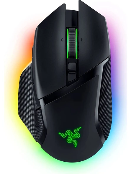 Razer Basilisk V3 Pro RZ01-04620100-R3G1 Siyah RGB Optik Kablolu/Kablosuz Oyuncu Mouse ürün görseli 1