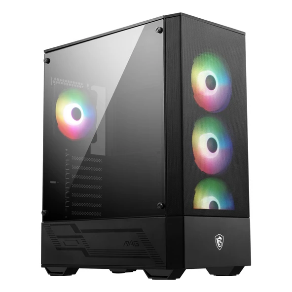 MSI MAG FORGE 112R Temperli Cam 3x120mm 1x120mm ARGB Fan ATX Gaming Kasa ürün görseli 1