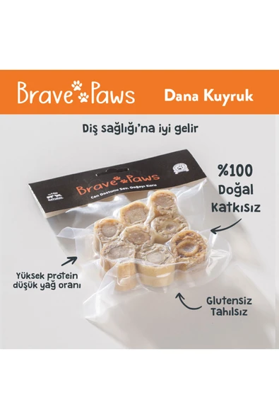 Dana Kuyruk Disk 100 GRAM %100 Doğal Köpek Ödül Maması ürün görseli 1