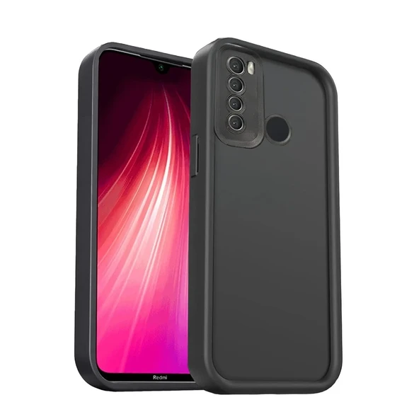 Xiaomi Redmi Note 8 Kılıf Viera Silikon - Siyah ürün görseli 1