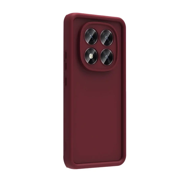 Xiaomi Redmi Note 15 Pro 5g Viera Silikon - Bordo - Resim 3