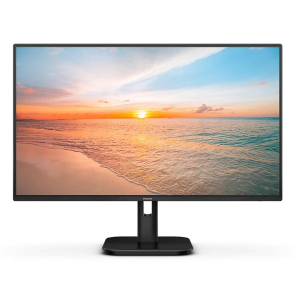 23.8 PHILIPS 24E1N1200A/00 IPS 1MS 120MHZ 1XVGA 1XHDMI 1XDP HOPARLÖR FLICKER-FREE VESA SİYAH ürün görseli 1