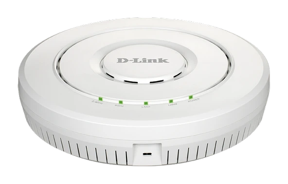 D-LINK DWL-8620AP 2 PORT 10/100/1000 AC2600 WAVE2 2533MBPS 4X4 MIMO DUAL BAND ACCESS POINT ürün görseli 1