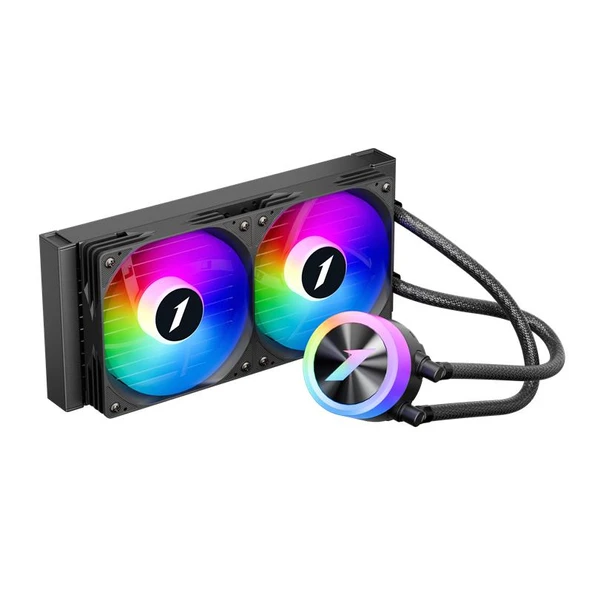 1ST PLAYER THUNDERSTORM TS1 240MM SİYAH ARGB AM5 / LGA1700 İŞLEMCİ SIVI SOĞUTUCU ürün görseli 1
