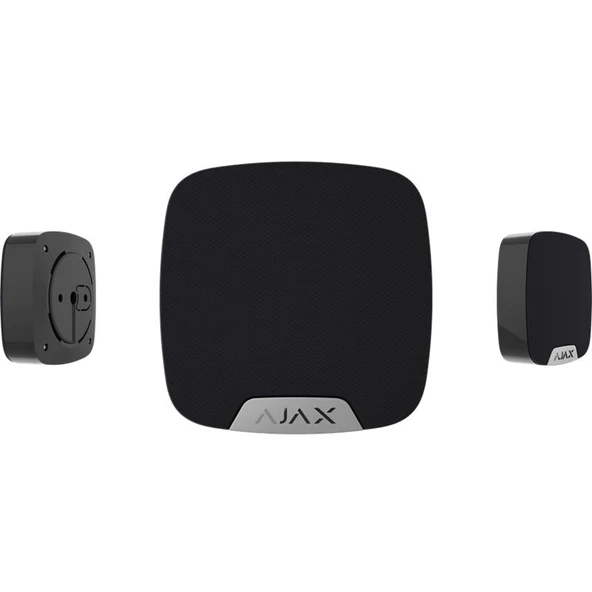 AJAX HOME SİREN 868MHZ 105DB IP54 İÇ ORTAM KABLOSUZ SİREN SİYAH RENK ürün görseli 1