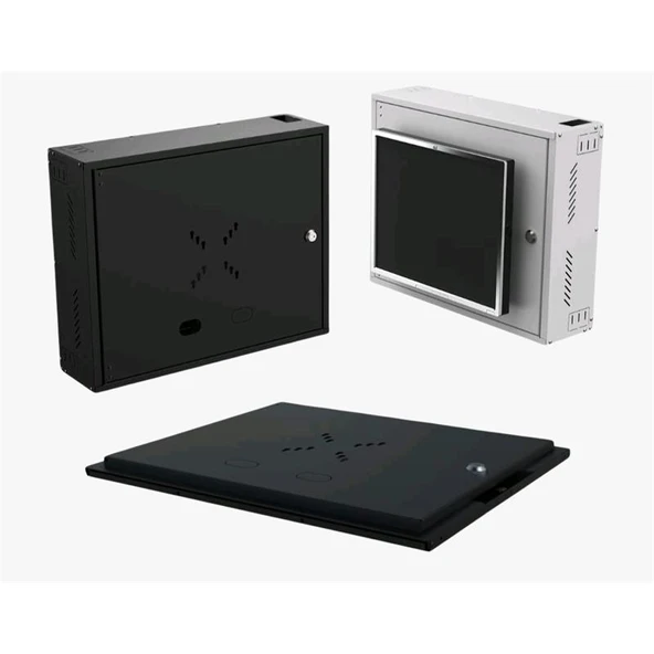 URANIUM 45X35X10 DVR-SECURITY BOX DUVAR TİPİ CCTV KABİNET (DEMONTE) ürün görseli 1