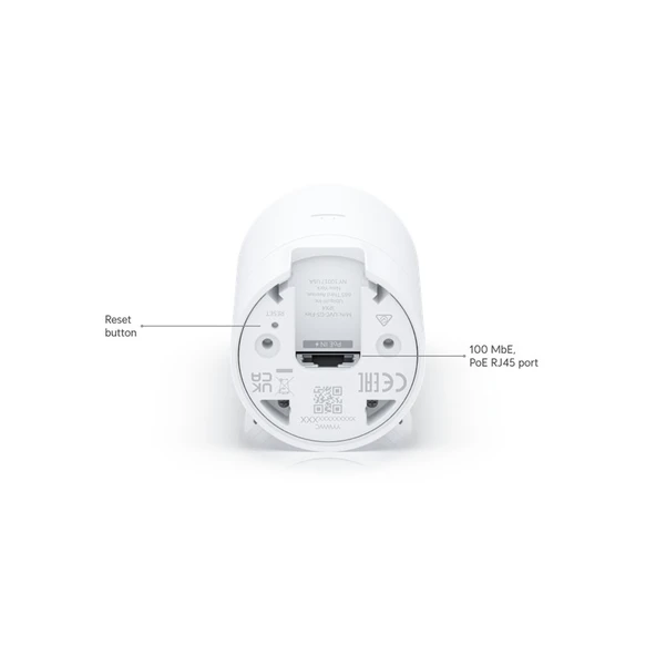 UBIQUITI UVC-G5-FLEX 4MP 2.8MM LENS 6 METRE IR DAHİLİ MİKROFON İNSAN/ARAÇ/HAYVAN ALGILAMA IPX4 POE KAMERA ürün görseli 1