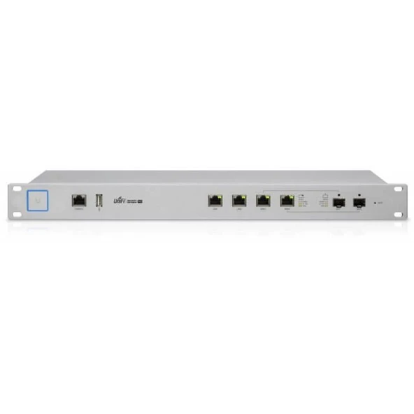 UBIQUITI USG-PRO-4 2 PORT GIGABIT+2PORT 1GB SFP WAN PORT CONSOLE PORT RACKMOUNT ENTERPRISE GATEWAY ROUTER ürün görseli 1
