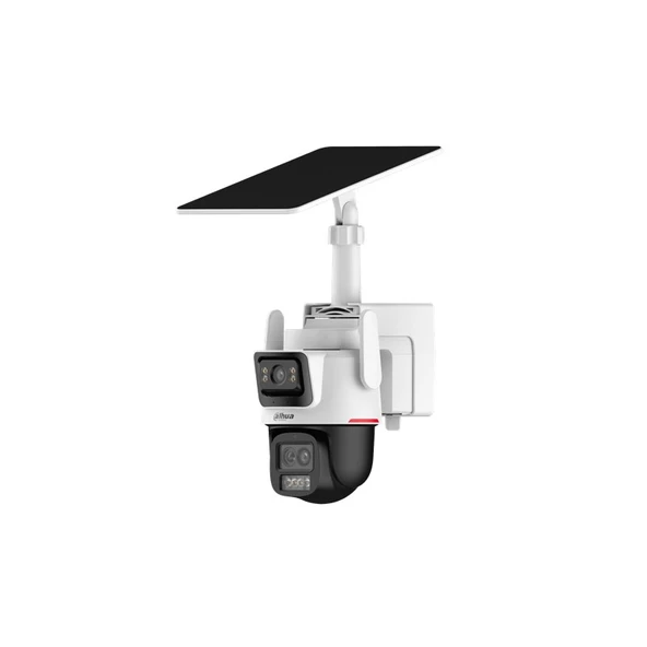 DAHUA IPC-PTS2649C-3E3Z-4GB20-3684/0 3+3MP 6X HYBRID ZOOM 50MT WIZCOLOR KİŞİ TAKİP IŞIK VE SESLİ ALARM 4G SOLAR KAMERA ürün görseli 1